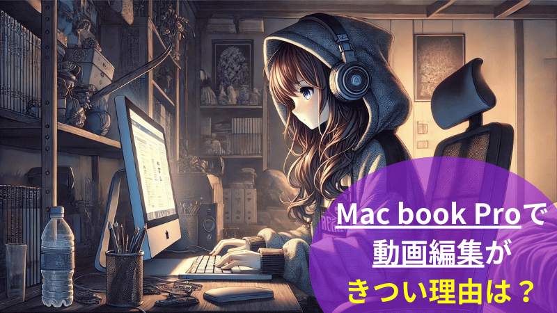 MacBook Proで動画編集がきつい理由を解説