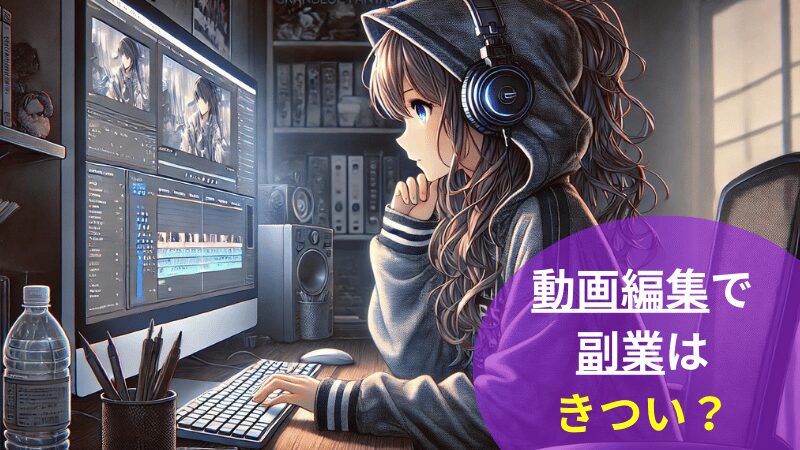 動画編集の仕事はきついか解説