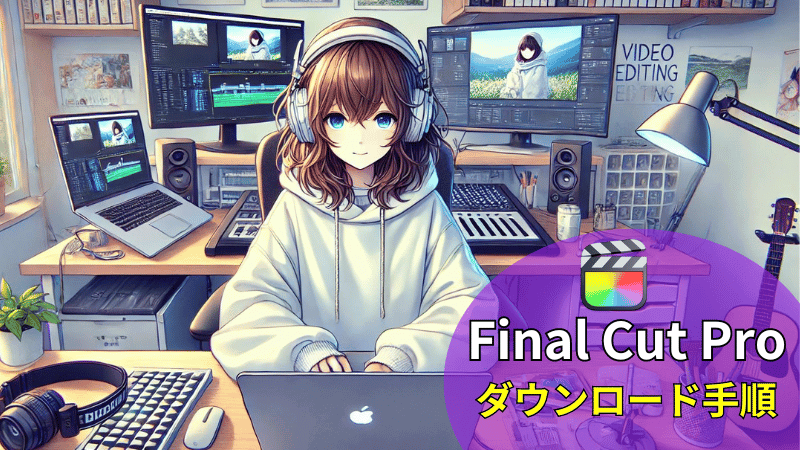 Final Cut Pro無料版ダウンロード手順