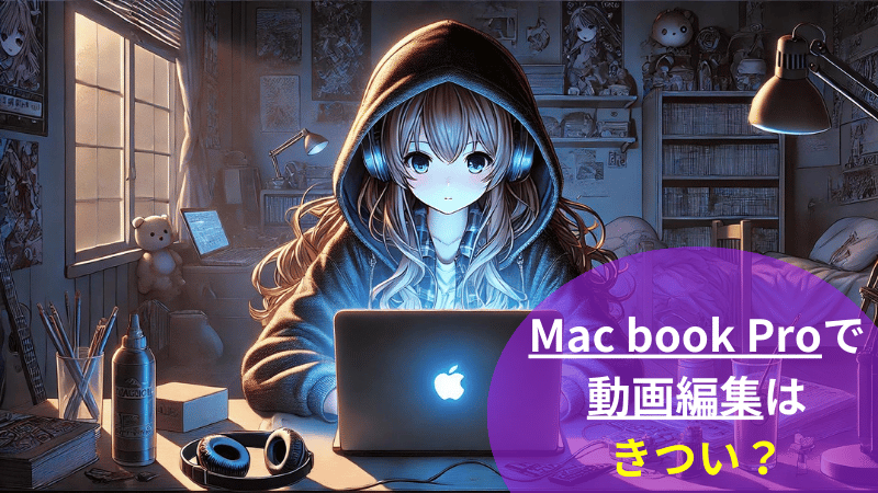 MacBook Proで動画編集はきついか解説