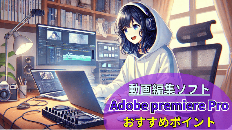 Adobe  Premiere Proのおすすめポイントを解説