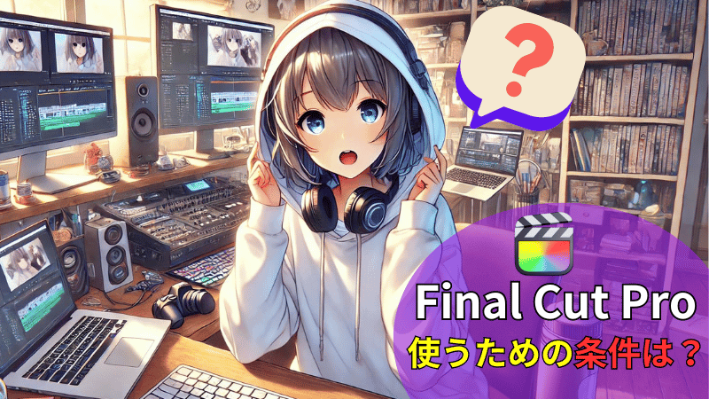 Final Cut Proを使うための条件を解説