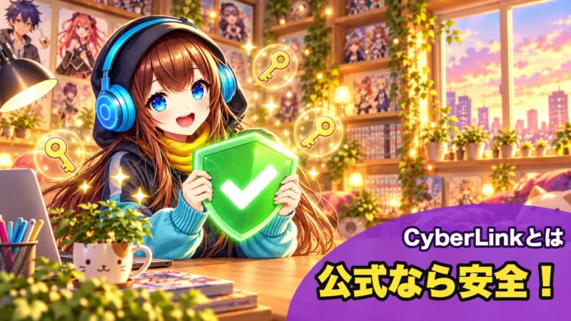 CyberLinkは公式なら安全