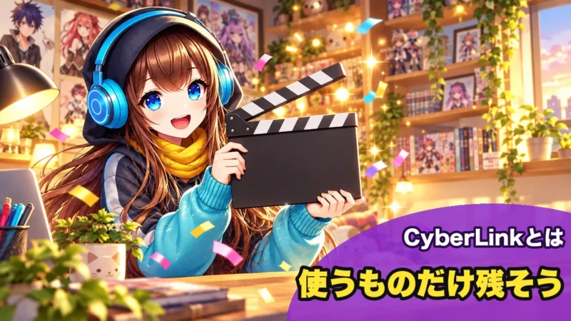 使うCyberLinkのソフトだけ残そう