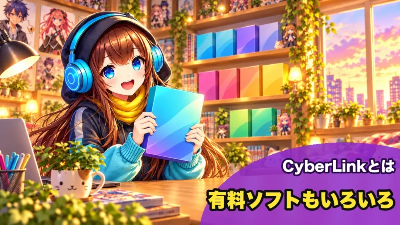 CyberLinkの主な有料ソフト
