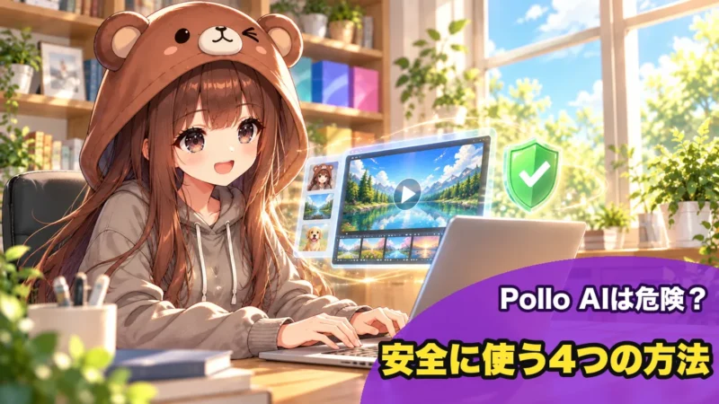 Pollo AIを安全に使う4つの方法
