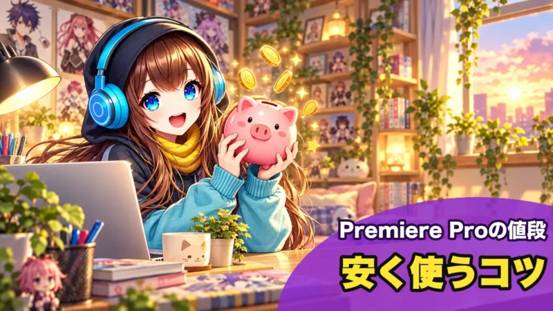 Premiere Proを安く使うコツ
