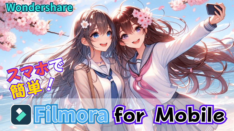 Filmora for Mobile無料版ダウンロード