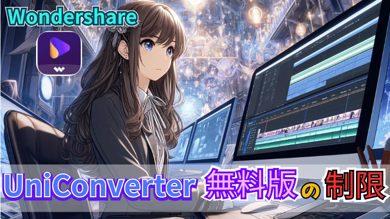 Uni Converter無料版の制限