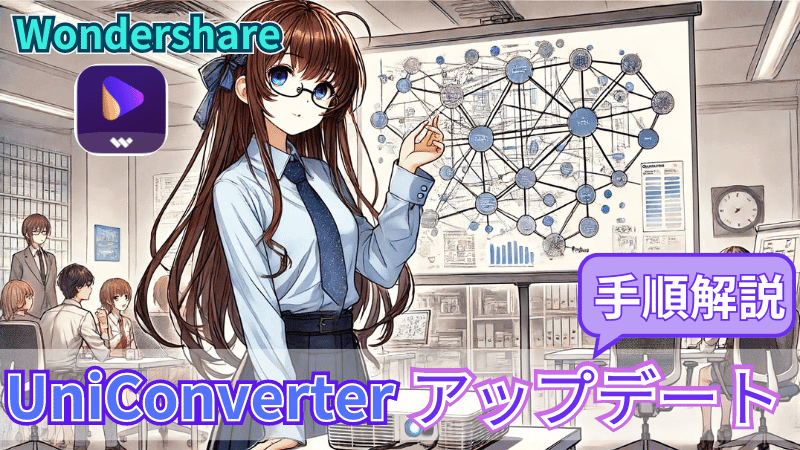 UniConverter（ユニコンバーター）アップデート手順