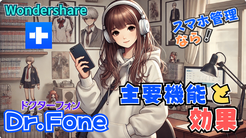 Dr.Fone（ドクターフォン）の主要機能と効果について解説