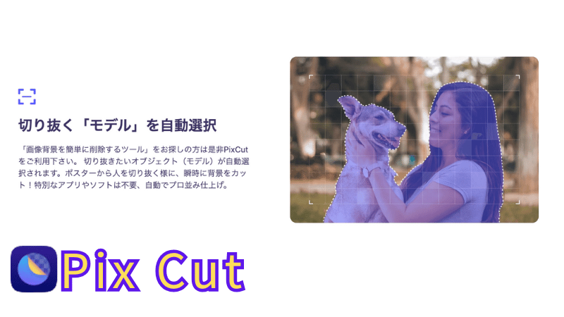 PixCutの主な機能