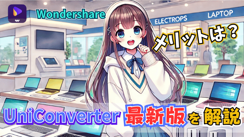 UniConverterのメリット