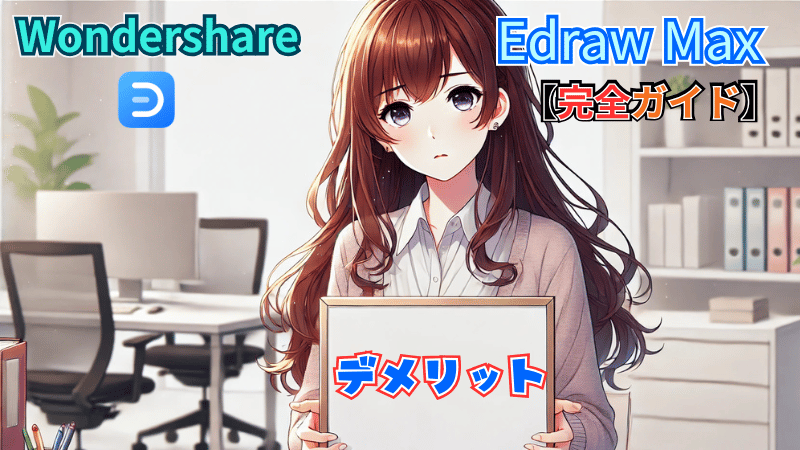 EdrawMaxのデメリット