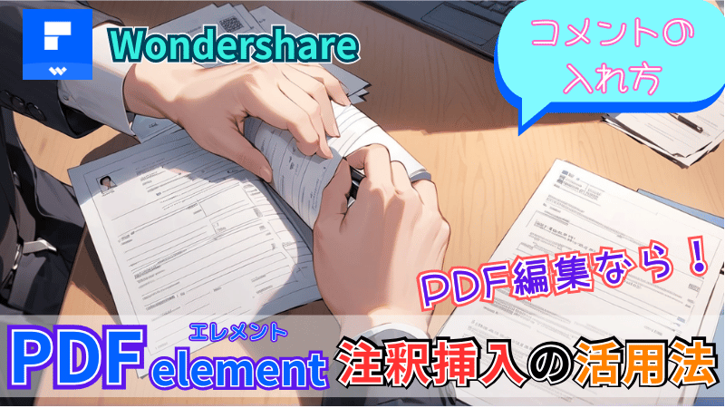PDFelementの注釈活用法