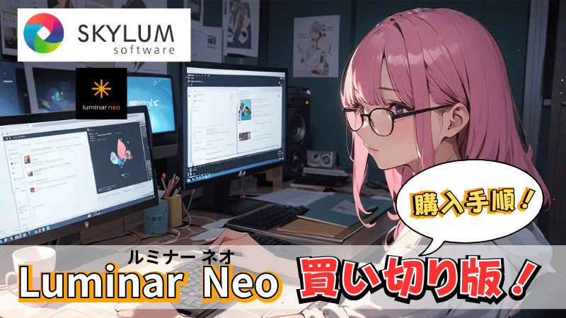 Luminar Neo買い切り版の購入手順