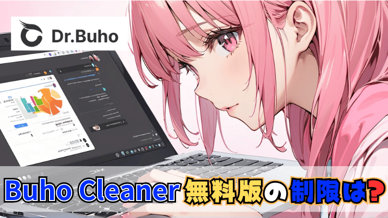 BuhoCleaner無料版の制限について
