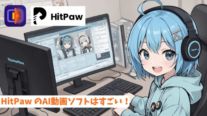 HitPawの動画編集ツールを解説