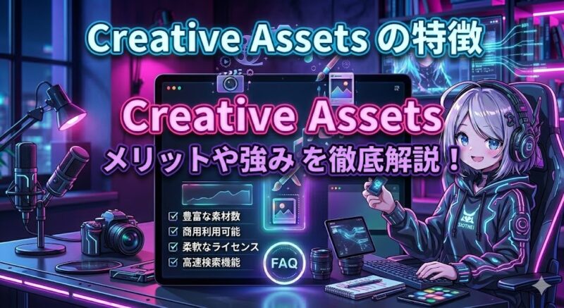 Creative Assetsの特徴