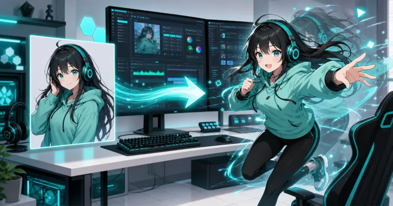 DomoAI Character to Videoとは何かを示す画像