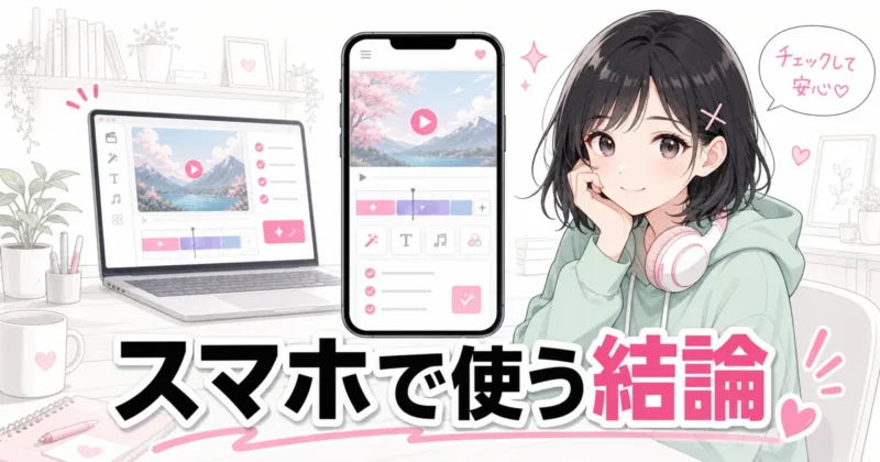 DomoAIをスマホで使う結論を示すバナー