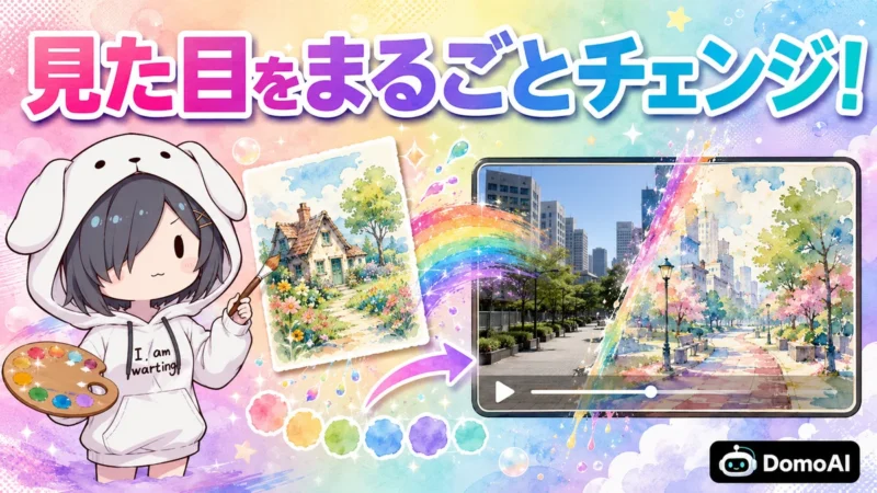 DomoAIのスタイル融合V2機能