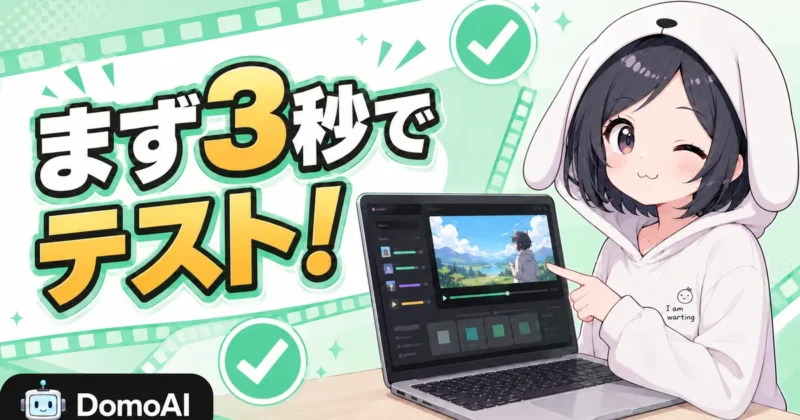 DomoAIの動画アニメ化で失敗しない素材選びのコツ