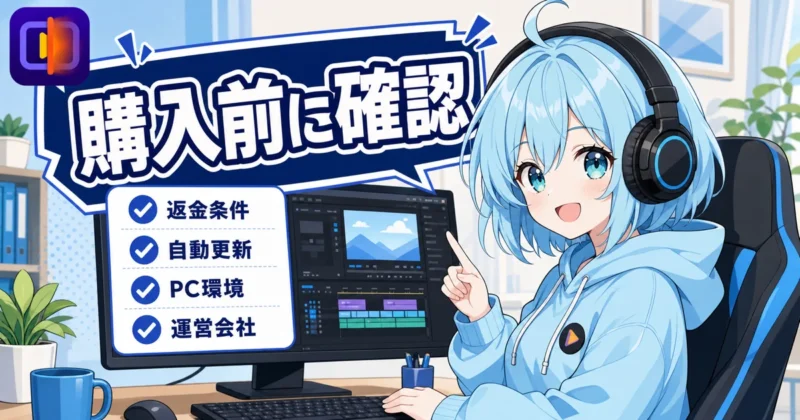 HitPaw購入前の確認ポイントを示す画像