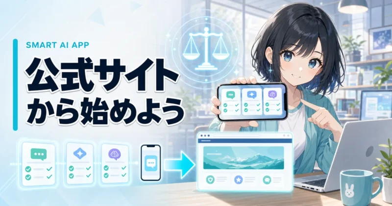 天秤AIアプリ記事のまとめと公式サイトへの導線
