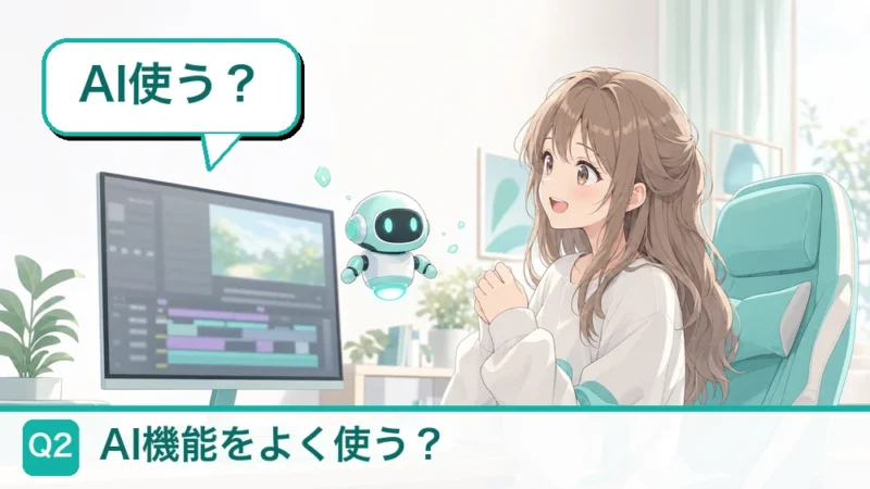 Q2 AI機能をよく使う?