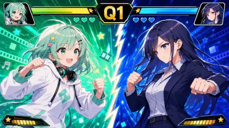 Q1 動画編集で大事にしたいのはどっち？