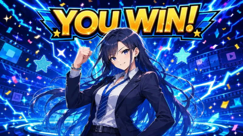 診断結果 あなたにはPowerDirectorがおすすめ YOU WIN