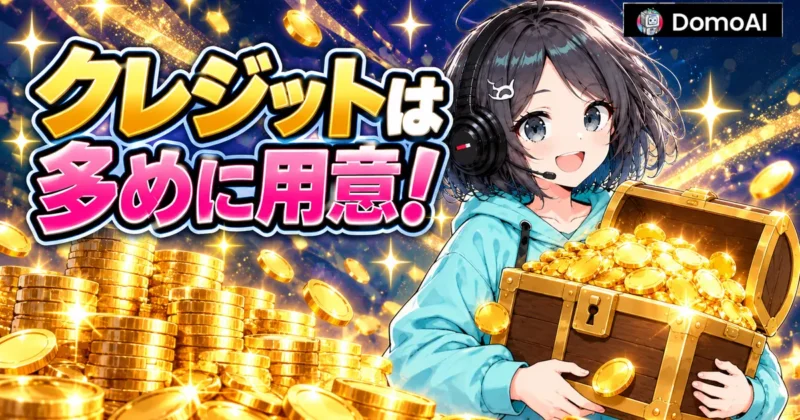 オムニリファレンスはクレジットを多めに用意する