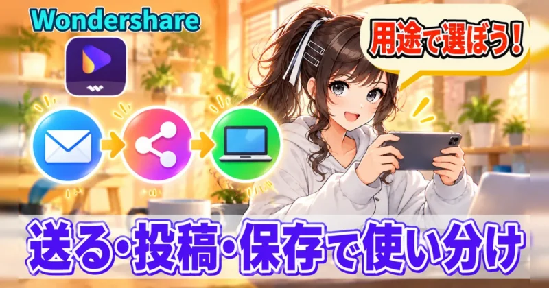 目的別に圧縮設定を使い分ける