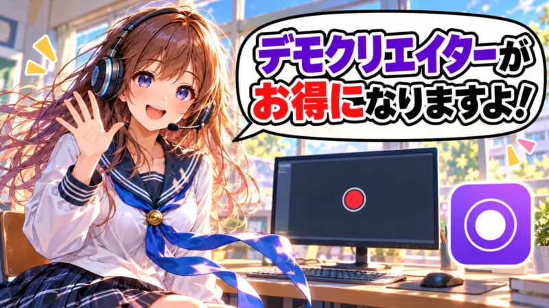 DemoCreatorのクーポン情報