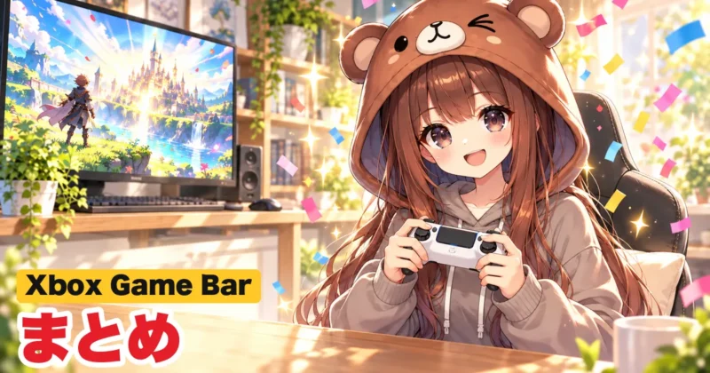 Xbox Game Barの録画についてのまとめ